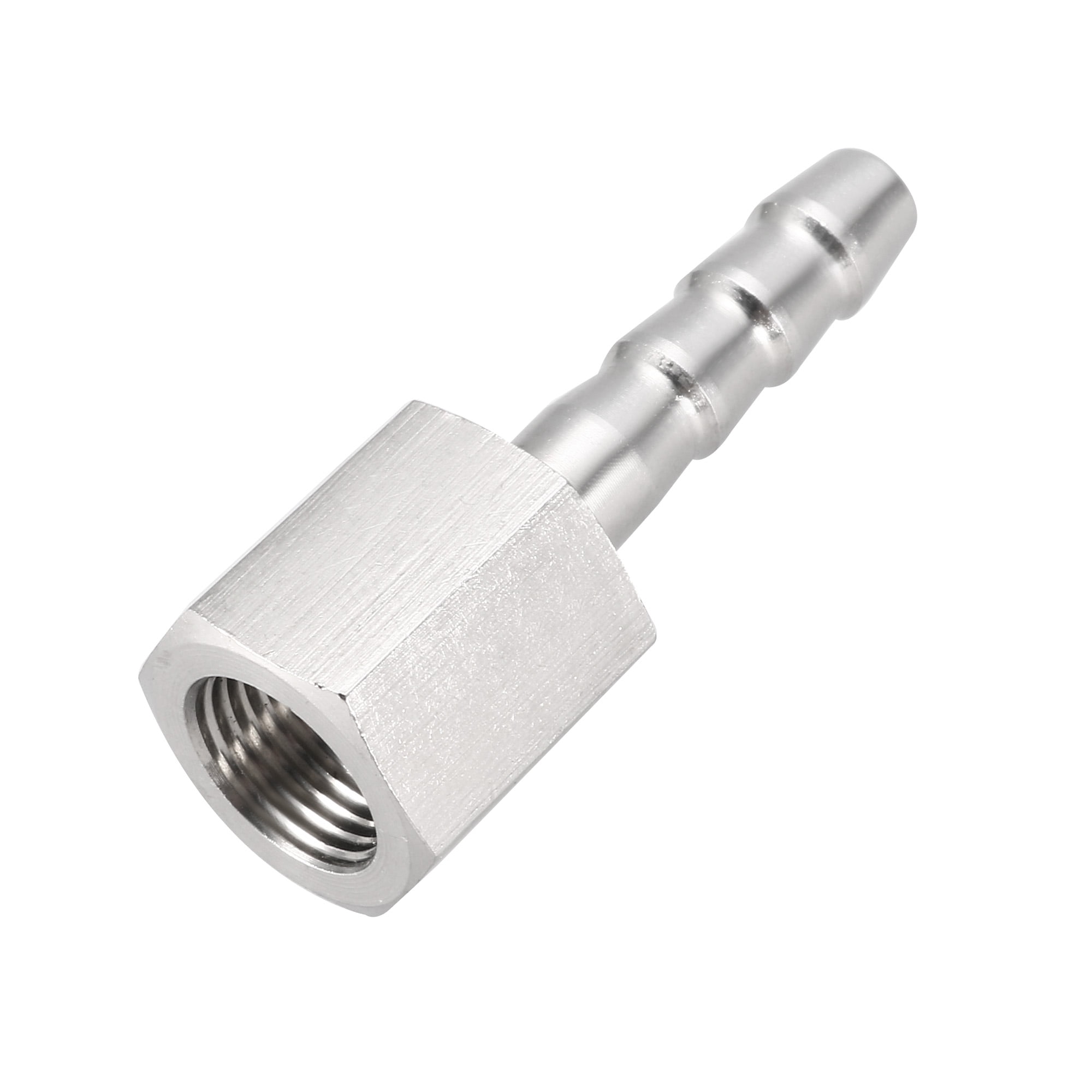 Stainless Steel Barb Hose Fitting Connector Adapter 6mm Barbed x G1/8
