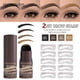 thumbnail image 2 of Kit profesional para dar forma a las cejas, juego de sellos, maquillaje, palo, contorno de línea de pelo, plantilla de tinte impermeable, plantilla de cejas, 2 of 4