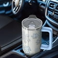 thumbnail image 5 of Xmas Holiday 30oz Snowman Stainless Steel Coffee Cup, Christmas Insulated Travel Tumbler with Handle and Straw, Winter Gift for Adults, 5 of 5