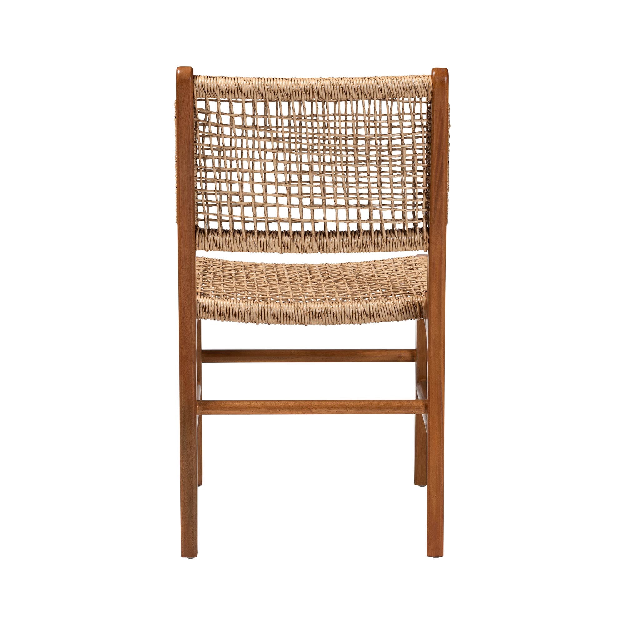 bali & pari Ariba Boho Dining Chair, Caramel Brown