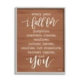 thumbnail image 4 of Cozy Romantic Autumn Quote Brown Seasonal Calligraphy Inspirational Graphic Art Framed Art Print Wall Art, 4 of 5