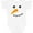 AA-White, variant on Inktastic Snowman Face Boys or Girls Baby Bodysuit