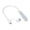 Type C USB Plug-White, variant on USB Type C LED Light Portable Reading Small Lamp Adjustable Foldable LED Light For Desktop Notebook Laptop