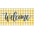 thumbnail image 2 of Imperfect Dust 32x18 Black Ornate Wood Framed with Double Matting Museum Art Print Titled - Welcome, 2 of 4