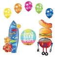 thumbnail image 5 of Beach BBQ Luau Party Supplies BBQ and Surfboard Balloon Bouquet Decorations, 5 of 6