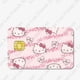 thumbnail image 4 of Hello Kittys-pegatina de tarjeta de débito y crédito, Kawaii pegatina de Sanrios, My Melody Poker, pegatinas impermeables de dibujos animados, Chip grande y pequeño, 4 of 4