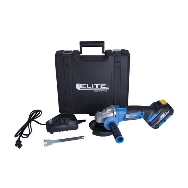 Esmeriladora a Bateria Elite 20 volts 2 baterias de 2 Ah cargador y estuche