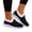 Black, variant on YOUYEDIAN Sneakers for Women Fall Winter Orthopedic Plush Warm Fashion Sneakers Fuzzy Lined Versatile Round Toe Sport Shoes