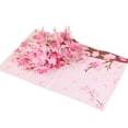 thumbnail image 2 of Tarjeta de cumpleaños emergente, tarjeta de felicitación con ramo de flores emergente en 3D, regalo único de flores de cerezo en papel, tarjetas de cumpleaños para mujeres, esposas, madres, niñas,, 2 of 8