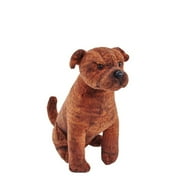 Wild Republic Mini Staffordshire Bull Terrier, Plush Puppy Dog with Sound, Bark