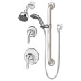 thumbnail image 1 of Symmons 9605-PLR Origins 1-Spray Handshower & Showerhead Combo Kit, Chrome, 1 of 1