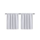 thumbnail image 5 of Nvzi Cortinas cortas de cocina - 76*60CM cortinas azules para ventanas cortas, 1 cortina con bolsillo para barra para cocina, cortinas de tela de alta precisión y para ., 5 of 5