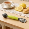 thumbnail image 6 of Multi-Purpose Kitchen Grater and Zester in Green, Stainless Steel Tool for Cheese, Lemon, Vegetables and Garlic - Clearance, 6 of 8