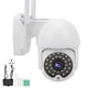 thumbnail image 1 of Cámara de seguridad WIFI inalámbrica Audio bidireccional PTZ rotación Monitor remoto detección de movimiento alarma grabación de imágenes 100-240V enchufe UK, 1 of 5