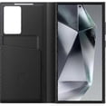 thumbnail image 3 of Official Galaxy S24 Ultra Smart View Wallet Case, Black, 3 of 5
