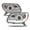 Chrome Housing, variant on AKKON - For 2006 2007 2008 2009 Toyota 4Runner LED DRL Projector Black Headlights Lamps Pair