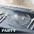thumbnail image 3 of PLASTICPRO Clear Plastic Dessert Bowls 6 oz Plastic Silverware for Party Supplies, 60 Pack, 3 of 7