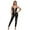 Black, variant on Women Shiny Leather Jumpsuit, Sexy Open Crotch, Hot Breast Exposed, Glossy PVC Leather Leotard Crotchless