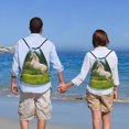 thumbnail image 5 of Kdxio Horse Rearing Up In The Field Print Drawstring Backpack Bag,Waterproof Draw String Back Sack, Gym Drawstring Bags Swim Bag For Unisex, 5 of 5