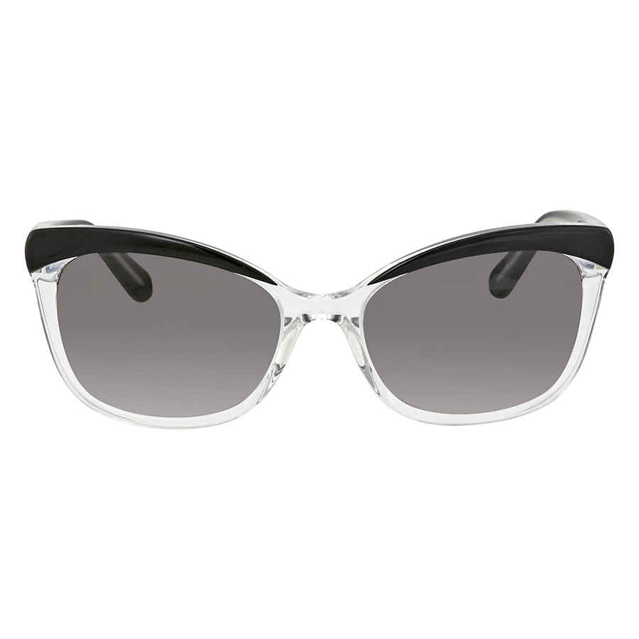 Kate Spade Amara Gray Gradient Cat Eye Ladies Sunglasses AMARAS 0KAX 55 -  