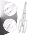 thumbnail image 2 of Vogacara Ratio Caliper Plantilla de regla de cejas de acero inoxidable portátil Flexible Maquillaje permanente Medición Posicionamiento Mejoradores de cejas y pestañas, 2 of 6