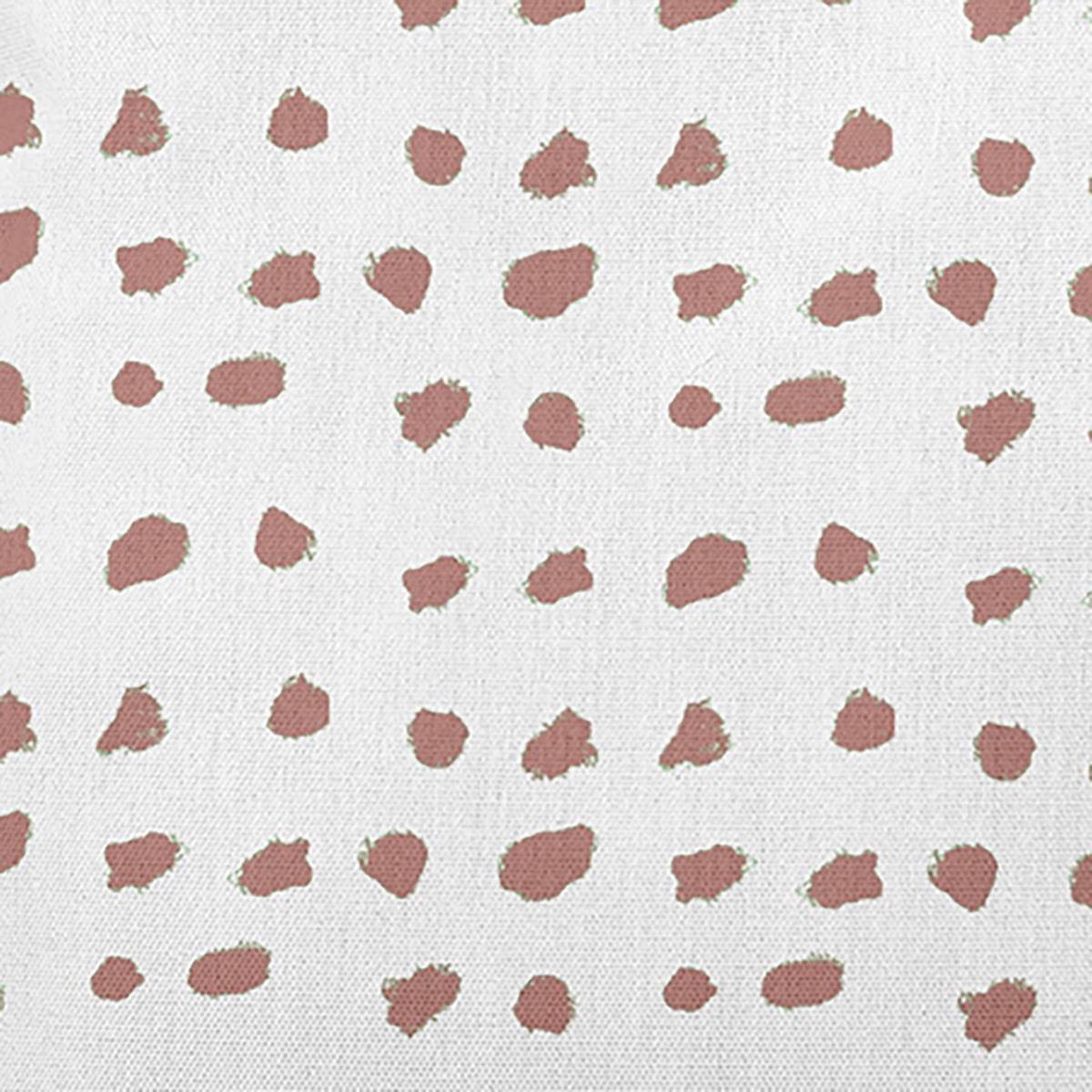 20" x 14" Simply Daisy Dots Of Spots Polyester Accent Pillow, Rusty Mauve Qty 1
