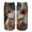 B, variant on C 7.87 Inches Face Print Socks Cute Mid Calf Socks Unisex Soft Breathable Fabric For Everyday Wear Gifting Length Style C Made Of Cotton