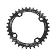 thumbnail image 2 of Soidarity Rueda de cadena Universal para bicicleta, ruedas de cadena de aleación de aluminio, 96mm, paso de orificio, reparación de ciclismo, piezas de Ciclismo Negro 34T Soidarity OD025956-03, 2 of 6