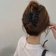 thumbnail image 4 of Pinzas para el pelo para mujer, pinzas grandes para cabello fino, grueso y rizado, pinzas para el pelo antideslizantes de fijación fuerte, color negro, 4 of 5