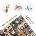 thumbnail image 4 of Rompecabezas Hiwhy de 1000 piezas con elegantes gatos a la moda, 4 of 7