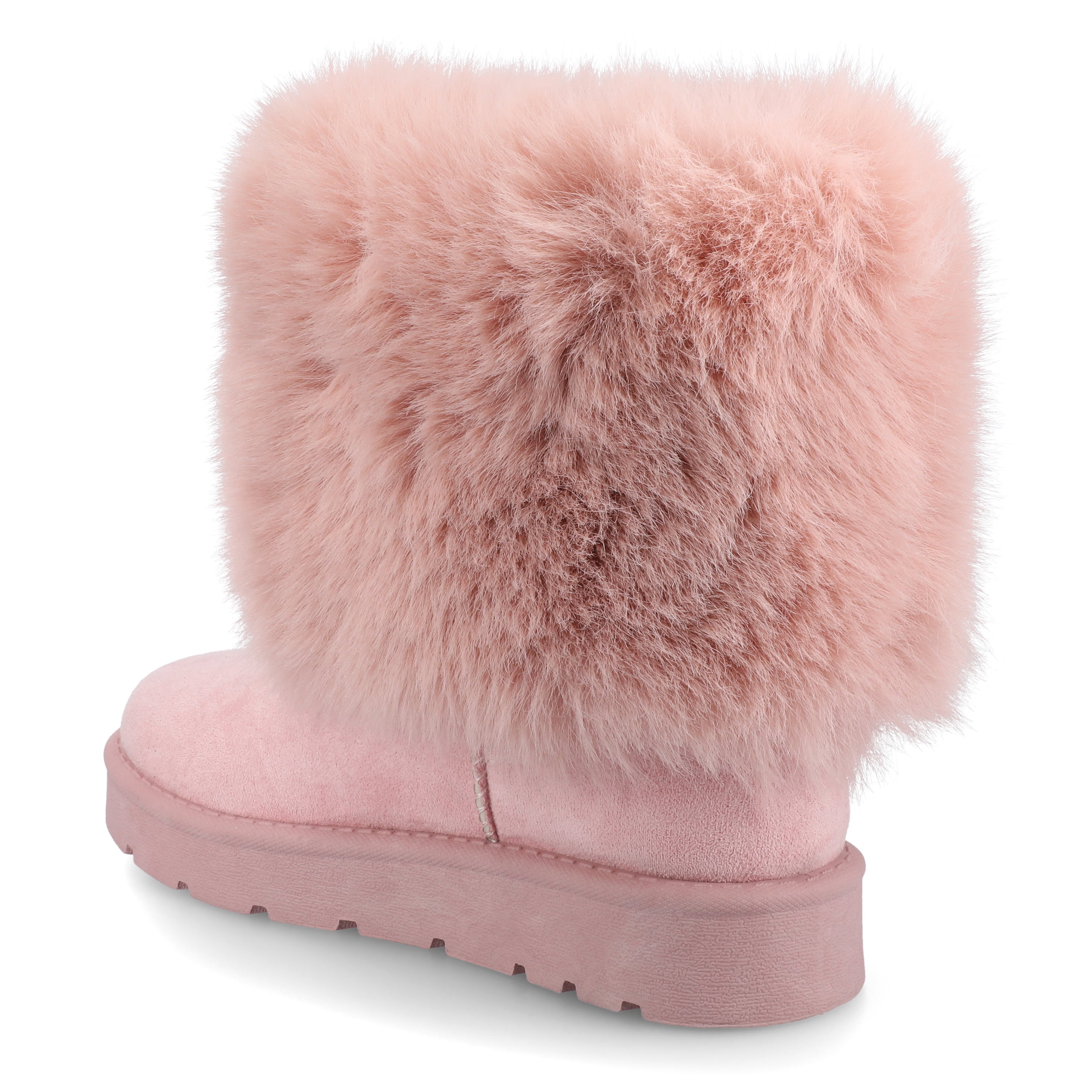 Journee Womens Shanay Round Toe Pull On Winter Cold Weather Booties