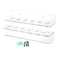 thumbnail image 1 of Almencla Billiard Cue Holder Club Equipment Nonslip Player Pool Cue Rack Wall Mounted 2Pcs Length 30cm, 1 of 8