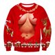 thumbnail image 3 of Suéter navideño feo unisex para hombres y mujeres, sudaderas con capucha con estampado divertido en 3D, suéteres de otoño e invierno 2020, jerséis, tops, 3 of 5