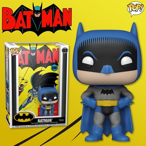 Funko Pop! Batman #1 Pop! Comic Cover Vinyl Figure #02 with Pop Deluxe Protective Case