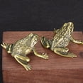 thumbnail image 3 of Lucky Toad, Hand Polished Exquisite Money  Fortune 2pcs  For Office For Collect, 3 of 8