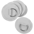 thumbnail image 3 of 5pcs D Rings Inflatable Boat Canoe Rope Buckles Stainless Steel D Ring Pad Kayak Supplies, 3 of 8