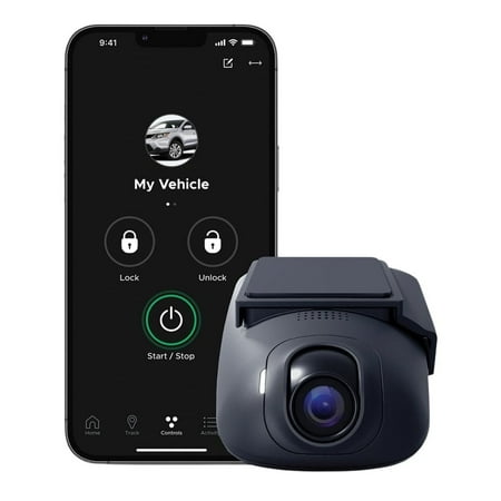 DroneMobile XC - 2K QHD Dash Cam with LTE + GPS + Wi-Fi - Works with All Vehicles - Black