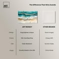 thumbnail image 6 of Golden Currents Canvas Coastal Abstracts by Art Remedy, Gallery Wrapped, 45" x 30", 6 of 7