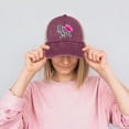 thumbnail image 6 of Big Sister Wine Red Hat Adjustable Funny Fashion Unisex Baseball Cap for Men Women, 6 of 7