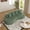 Green, variant on YWEN 3-Seat Curved Sectional Sofa 4" Half Moon Modular Boneless Couch, Compressed Cloud Sofa w/ 2 Cup Holders & Side Pockets & 4 Pillows, Comfy Couches for Living Room Bedroom Apartment