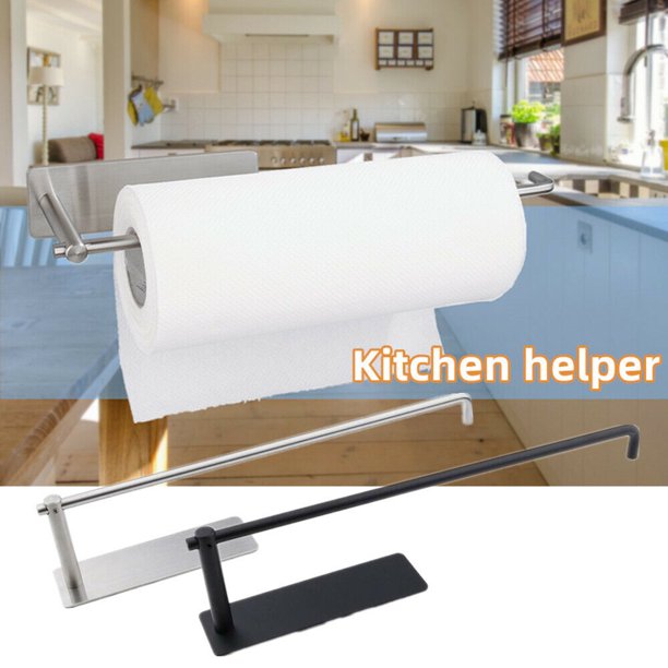 Paper Towel Holder Under Self Adhesive Kitchen Rack 304