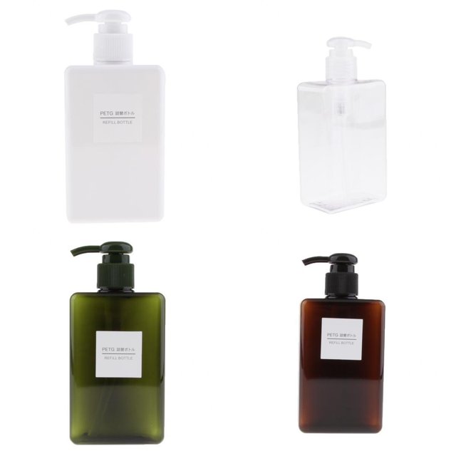 Dispensadores de jabón de espuma 4pcs 280ml dispensador de jabón espumante envases cosméticos botellas de bomba Fanmusic Dispensadores de jabón de espuma