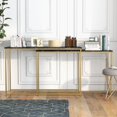 thumbnail image 2 of Furniture of America Dallan Metal 2-Piece Nesting Sofa Table, 2 of 4
