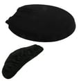 thumbnail image 7 of FONDOTIN Black Toilet Lid and Tank Cover Set, 2 Pieces, Toilet Tank Pad for Bathroom Accessories, 7 of 7