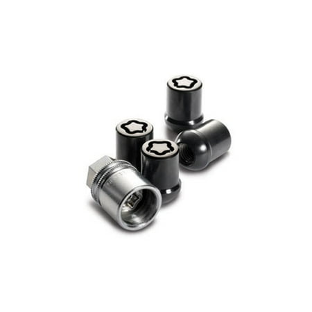 Honda 08W42-S2A-100 Black Wheel Locks Honda Civic Hatchback Sedan Coupe CR-V (Best Engine For Honda Civic Hatchback)