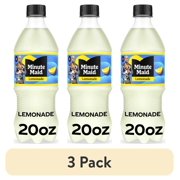 (3 pack) Minute Maid Lemonade Bottle, 20 fl oz
