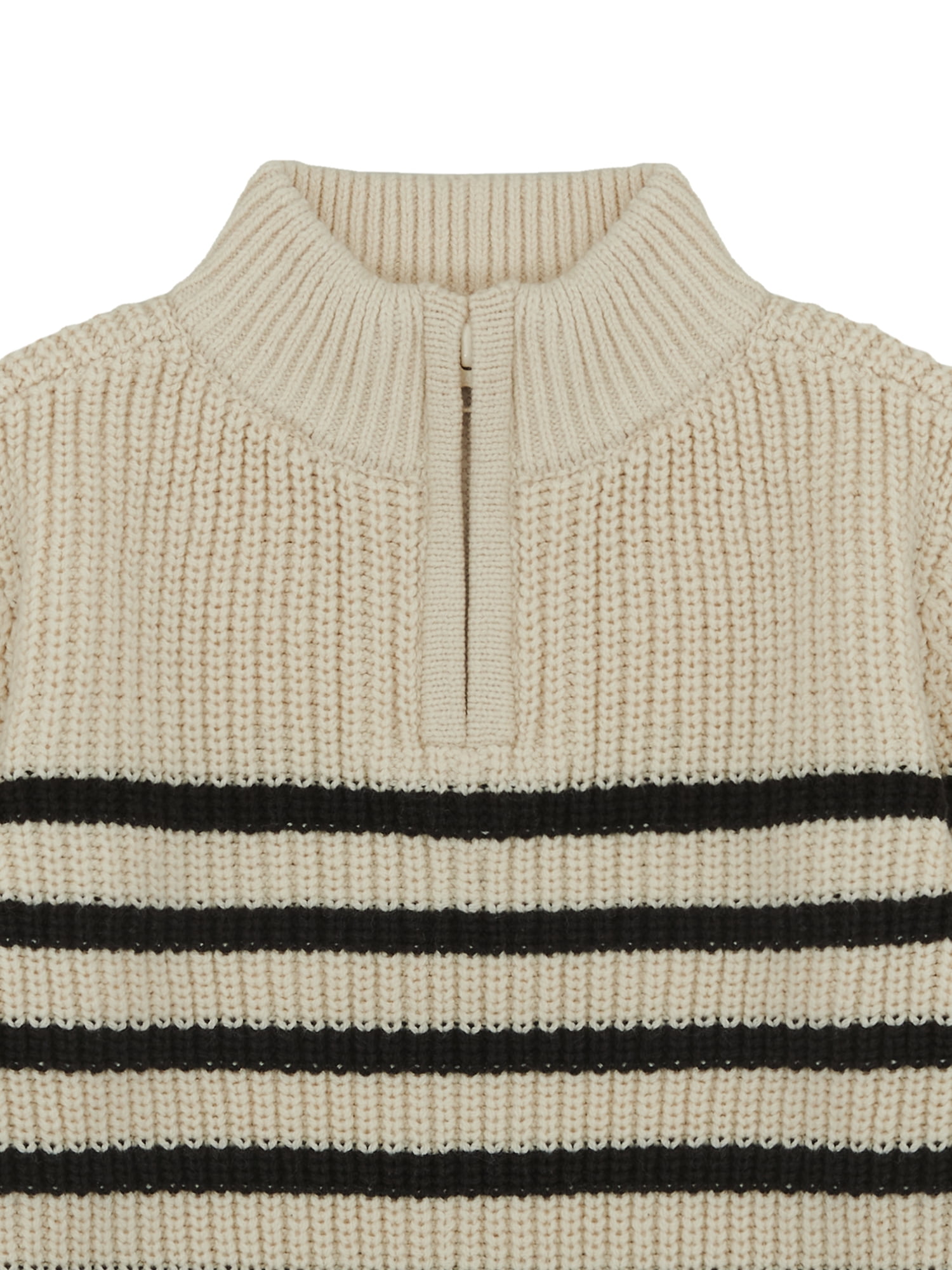 Wonder Nation Toddler Boy Zip Mock Neck Sweater, Sizes 12M-5T, 60