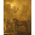 thumbnail image 3 of Adriaen Pietersz. Van De Venne 20x24 Black Modern Framed Museum Art Print Titled - Allegory of the Stadtholdership of Prince Frederick Henry (1642), 3 of 5