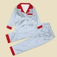thumbnail image 2 of SUYIDA Christma Pajama Family Christmas Pjs Matching Sets with T-Shirt and Pants Holiday Family Sleepwear Pajamas, 2 of 7