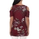 thumbnail image 1 of Camisetas de verano para mujer Túnica de manga corta con tiras y hombros descubiertos Fridja  nalpqowj5590, 1 of 9
